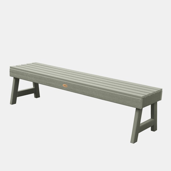 Highwood Usa 5ft Weatherly Picnic Bench Outdoor Furniture for Patio, Backyard, Garden AD-BENN3-EUC - main